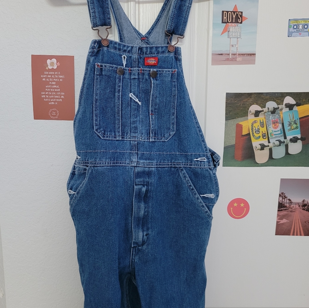 Denim men's overall